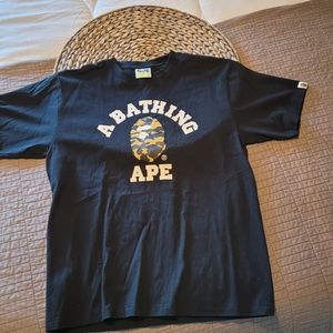 A Bathing Ape BAPE nwot tshirt black Large